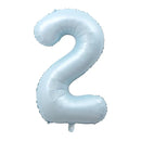 32/40inch Light Pink Blue number balloons Foil Balloon Birthday Balloons Party Baloon 0 1 2 3 4 5 6 7 8 9 globos Balls