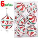 The Solstice Set | Hand-Painted 6cm Christmas Baubles