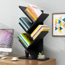Voltsify Rustikales stehendes Baum-Bücherregal Holz-Display-Rack Kinder-Bücherregal Bücherregale für Zuhause