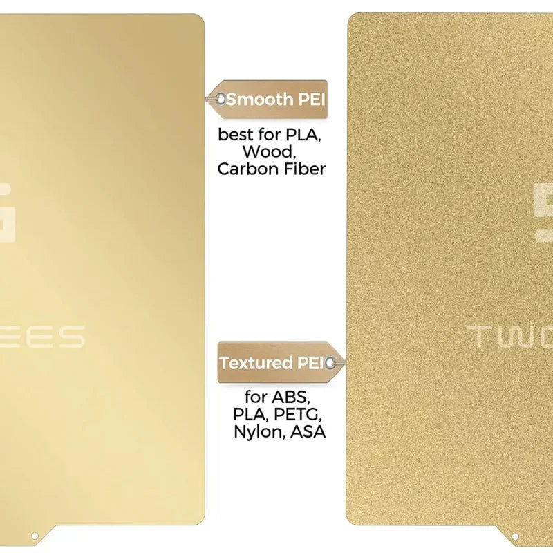 Twotrees Double Side PEI Spring Steel Sheet PEI Magnetic Build Plate 220/235/310mm Heated Bed 3D Printer Ender 3 Ender 5