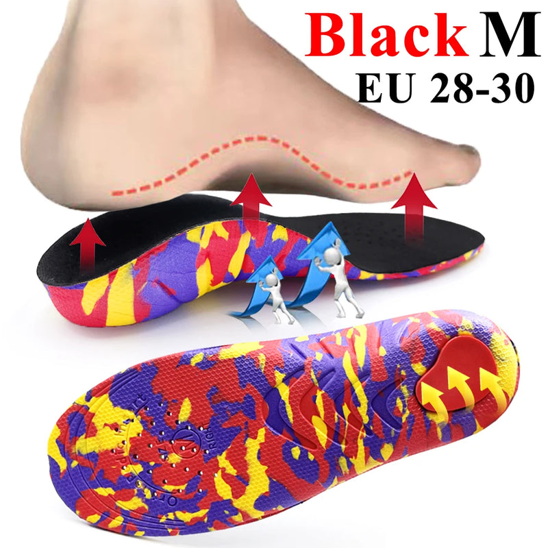 WINRUOCEN Insoles Orthoped Children Flat Foot Leg Health Correction Care Tool Unisex Arch Support kids Insole Sport Shoes Pads