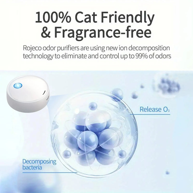 Smart Cat litter box deodorizer pet odor purifier For Cat Litter Box Deodorizer Pet Toilet Air Purifier Dog Cat Litter Deodorant