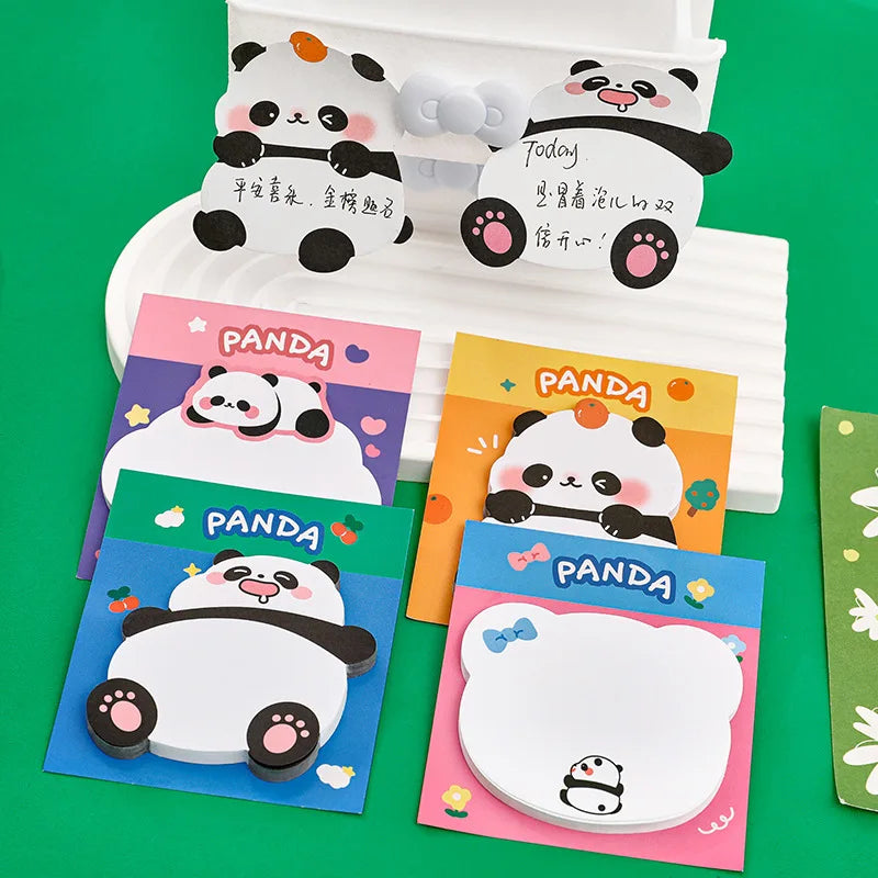 8 pcs/lot Chubby Panda Cartoon N Times Sticky Notes To Do List Memo Pad Notepad Cute School Office Supplies Gift Stationery