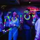 260PCS Glowing Party Set Decorations Neon Light Carnival Party, Suitable for Glow-in-the-Dark Wedding Party Accessories, Concert