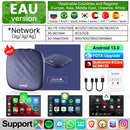 8G+128G Carlinkit CarPlay Ai Box LED Android 13 Wireless Android Auto CarPlay Video TV Box For VW Ford Kia Toyota Honda Benz BYD