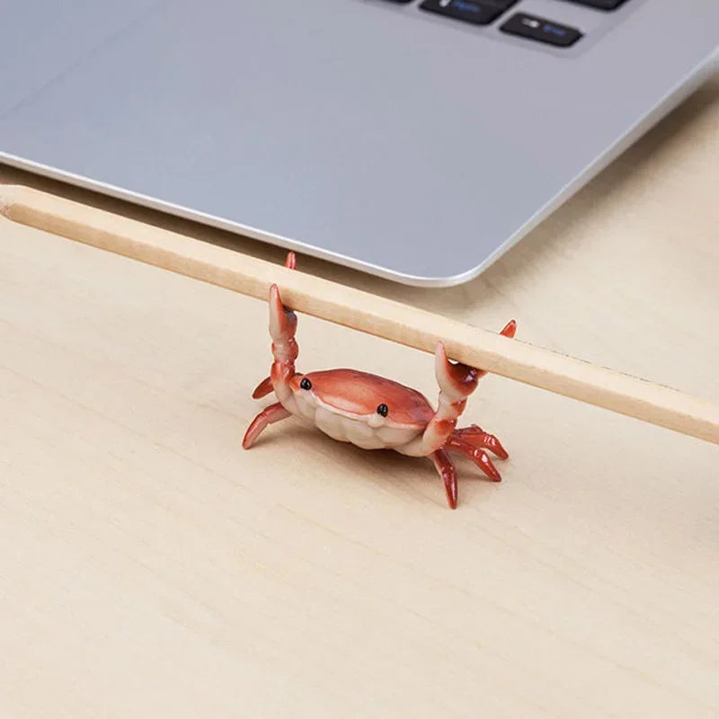 Easy To Hold Useful Weightlifting Crab Pen Holder Bright Color Crab Pen Holder Simulation for Students