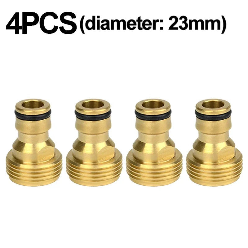 5/1Pcs Universal Kitchen Faucet Adapters Brass Tap Connector Mixer Hose Adaptor Garden Threaded Faucet Watering Garden Tools