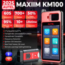 Autel KM100 Key Fob Programmer Immobilizer Tool Free Update Key Creation IMMO Learning Chip Read Cloning Tools PK IM508