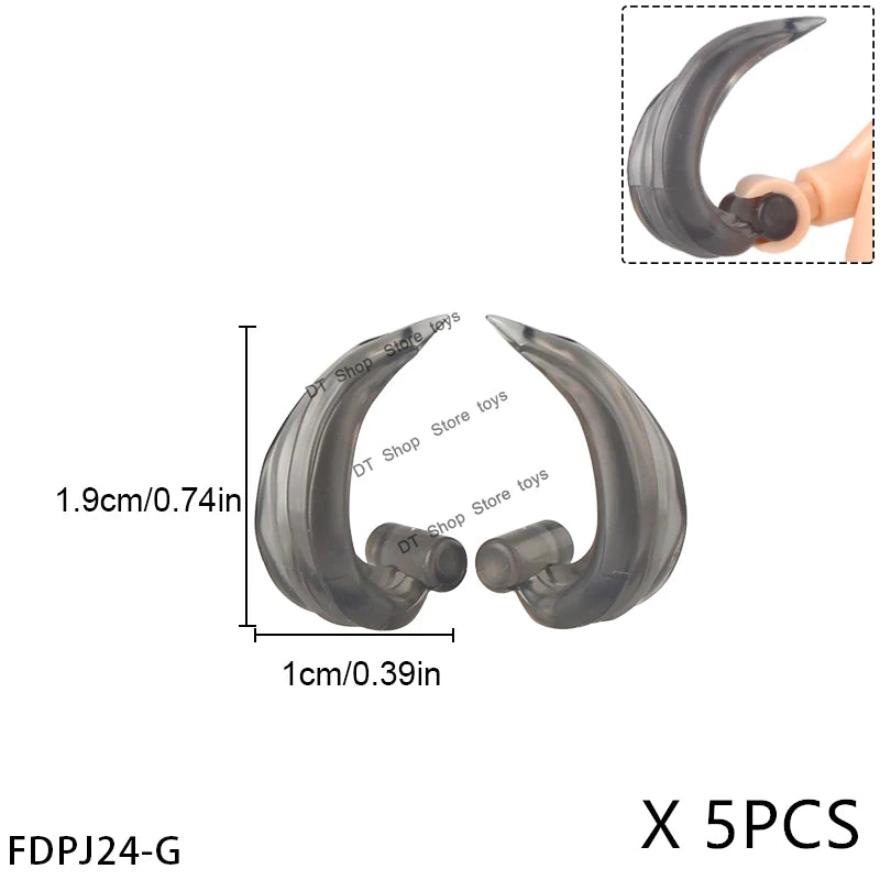 5PCS Cartoon Special Effects Pieces Arm Fist Wind Lightning Leg Flames Weapons Accessories Assemble Scene Bricks Kids for Toys