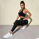 Damen Workout Leggings Fitness Nahtlose Mesh Sporttaschen Leggings Damen Fashion High Waist Leggings Damen Yoga Laufhosen