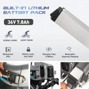 16 electric bike HITWAY W/36V Foldable Electric Pedal Assistance with 7.8ah Battery, Accelerator-Free, for teen