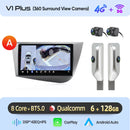 Junsun Android Wireless CarPlay Auto Car Radio For Seat Leon MK2 2005-2012 Car Intelligent Systems DSP SWC RDS GPS FM BT