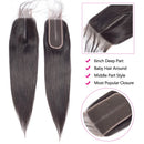 The Second Skin | 12A Brazilian Raw Hair Bundle Set with 2x6 HD Lace Closure