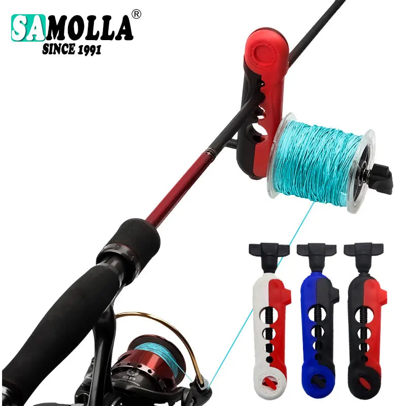 Fishing Line Winder Portable Reel Line Spooler Machine Spinning Reel Baitcasting Reel Spooling Carp Fishing Equipment