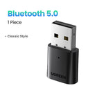 UGREEN USB Bluetooth 5.3 5.0 Adapter Empfänger Sender EDR Dongle für PC Kabellose Übertragung Bluetooth Kopfhörer Lautsprecher Maus