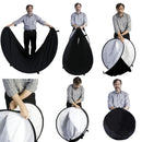 24"x35" 60x90cm 5in1 Oval Reflector Photography Collapsible Portable Light Diffuser Photo Multi Color 90x120 100x150 150x200