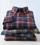 The Northline Flannel | 100% Cotton Brushed Plaid Overshirt