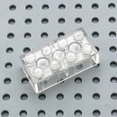 10pcs/lot DIY Blocks Building Bricks Thick 2X4 Educational Assemblage Construction Toys for Children Size Compatible With Brand