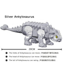 Jurassic Dinosaur Park Dinos World Building Blocks Animals Tyrannosaurus Rex Indominus I-Rex Blue Figures Triceratops Toys