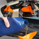 Auto Langstieltrichter Benzin Öl Kraftstoff Einfüllwerkzeuge Anti-Spritz Kunststoff Öltrichter Motorrad Tanken Autozubehör Werkzeuge