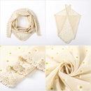 Molans Bandana Headband Chiffon Scarf Headbands Hair Bandana Floral Elastic Hair Kerchief Print Hair Scarves Kerchief for Women