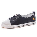 Comemore Summer Leather Women Casual White Vulcanized Shoes Sneakers Comfortable Flats Fashion 2022 Women's Slip-on Shallow Shoe
