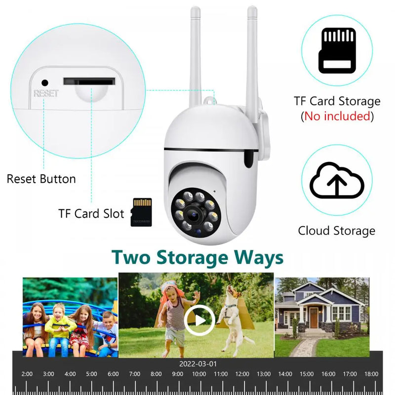 1620P Wireless 5G Wifi IP Camera Outdoor Video Security Camera CCTV Automatic Tracking Night Full Smart Home Audio Baby monitor