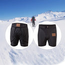 BenKen Skating Ski Butt Pads Snowboarding Impact Shorts Hip Protector for Men Women Protective Tailbone Padded Short Pants