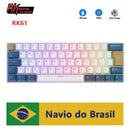 R87 wired mechanical keyboard 87 multi-key RGB backlit ABS keys with game keyboard English layout Suitable for PC