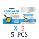 Waste Oil Solidifier Kitchen Oil Hardener Cooking Grease Treatment Eco Friendly Oil Disposal Fryer Cleaner 100g Mess Free