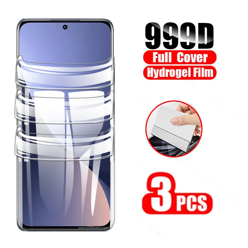 Hydrogel Film For Xiaomi 12 Pro Full Screen Protector Xiomi 12X Mi12 T Mi 12Pro 5G Soft Protective Film Camera Tempered Glass