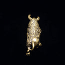 Car Decoration Miniature Ornaments Retro Brass Bull Sculpture Office Desk Rich Cow Creative Small Gifts