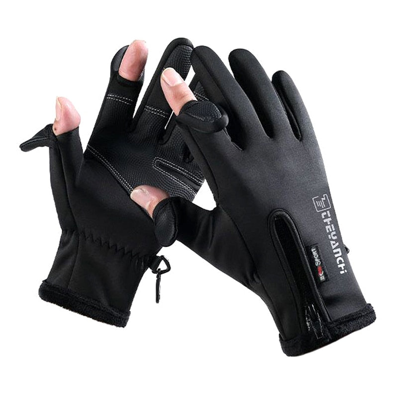 Outdoor Winter Gloves Waterproof Moto Thermal Fleece Lined Resistant Touch Screen Non-slip Motorbike Riding