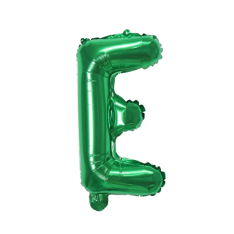 16inch Green Letter A to Z Alphabet Foil Balloons Birthday Party Wedding Decoration Event & Party Supplies Birthday Balloons