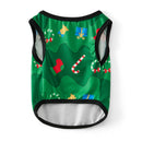 Matching Family Christmas Pajamas Set Baby Romper Dog Outfit Christmas Tree Print Tops and Pants Sleepwear Ensemble