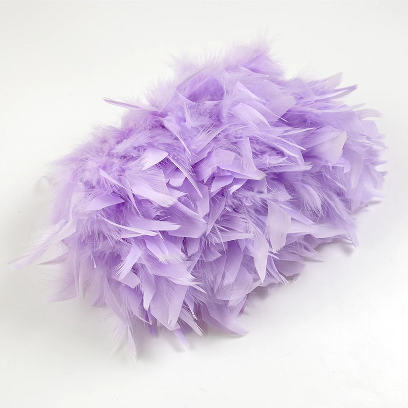 1 Meter Natural Turkey Feathers Trims 10-15cm for Sewing Ribbon Clothing Fringe Plumes Decoration DIY Crafts Wedding Party Dress