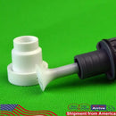 Tpaitlss 390917 Wagner C4 Electrostatic Powder Coating Flat Jet Nozzle Fit