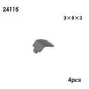 NEW Technical Panel Plate DIY Mechanical Building Blocks MOC Car Parts Brick Toy Gift  24119 62531 64782 11954 18944 18945 24116