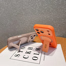 For iPhone 17 Pro Max 16 Luxury Magsafe Magnetic Holder Stand Matte Phone Case For iPhone 15 14 Plus 13 Lens Protective Cover