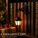 Halloween Retro Bookshelf Lighting Wall Mounted Reading Lamp Metal Gothic LED Night Light  for Studious Home Room Ornament
