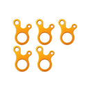Zeltleinen-Spanner 3-Loch Outdoor Camping Zelt Windseil-Spanner Aluminiumlegierung Spanner Zeltleine Seil-Befestiger Spannhaken