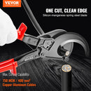 SucceBuy 10/11 in Ratcheting Cable Cutter Quick-Release Ratchet Wire and Cable Cutter Cut Comfortable Grip Handles Easy to Use