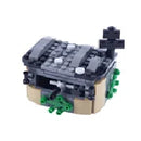 Military MOC Sentry Building Block Soldier Sandbag Fence Cannon Shell Barbed Wire Weapon Rack Training Field Watchtower Toy K018