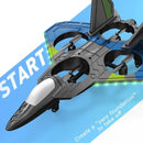 Children Remote Control Aircraft Toy Takeoff 360 Function for Outdoor Play Imagination and Excitement
