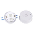 Infrarot-Bewegungssensor Mini Decken-PIR-Bewegungsmelder Einstellbarer Lampenlichtschalter für Haussicherheit 220-240V