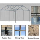 The Garrison | 10x20 FT Heavy-Duty Vehicle Shelter Canopy