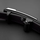 PU Leather Automatic Belt for Men, Ratchet Buckle Casual Formal Strap for Work Business Party Daily Gift