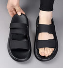 Sandals for Men 2026 New Summer Breathable Soft Bottom Casual Anti Slip Wear Beach Shoes Dual Purpose Driving Slippers Sandals