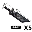 MOC Medieval Accessories Building Blocks Military Soldiers Shoulders Armor Blaster Helmets Weapons War Bricks Children Toys B038