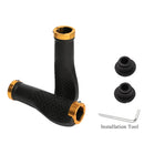 Bicycle Grips BMX Bike Handbar Grips Rubber Bilateral Lock Mountain MTB Bikes Handlebar Grips Non-slip Cycling Bike Accessories